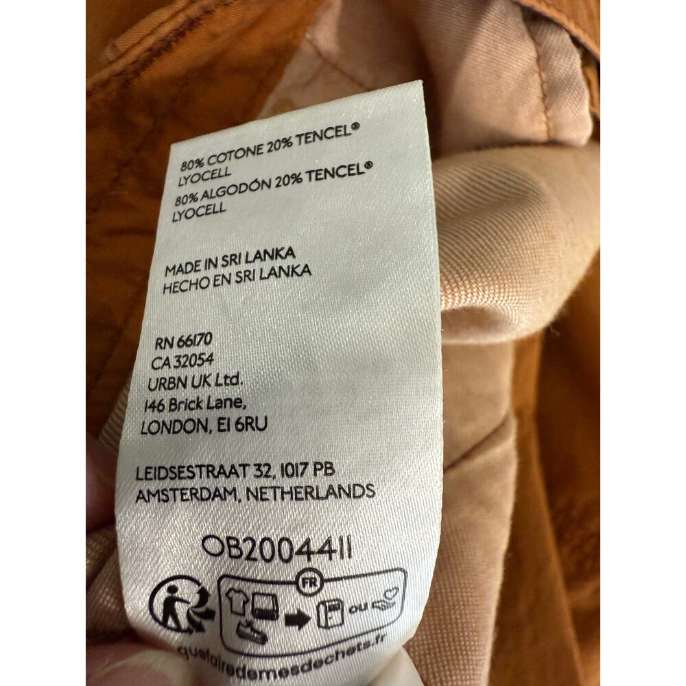 NWT Anthropologie Pilcro Tactical Utility Pants High Rise Wide Leg Size 14 - Picture 13 of 16